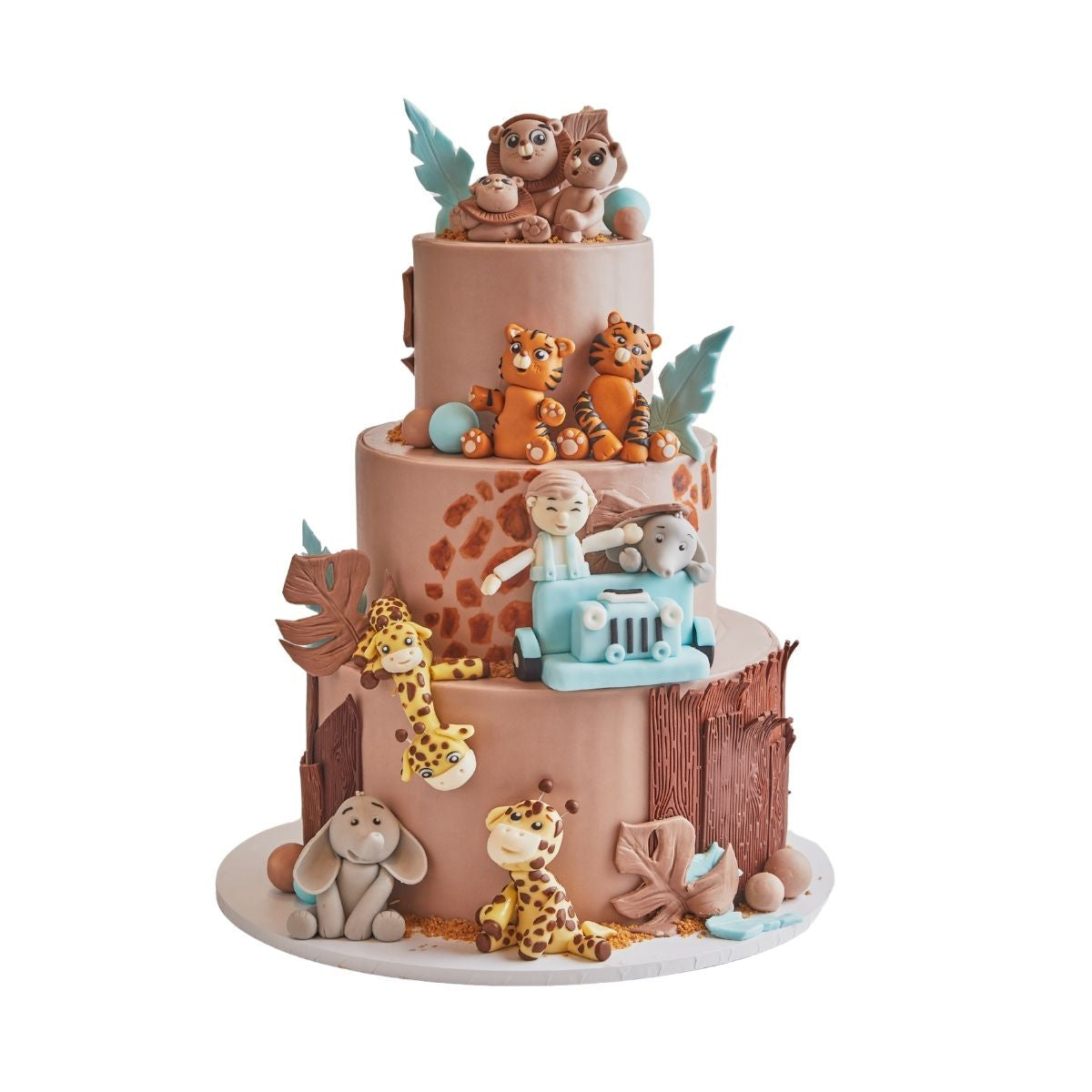 Jungle or Safari 3 tier Cake
